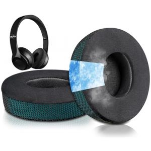 SoloWIT&reg; Gel de Refroidissement Mousse Coussin Coussinets pour Beats Solo 2 & Solo 3 sans Fil on-Ear Casque, Coussinets d'oreille avec Mousse Isolante Haute densit&eacute; pour r&eacute;duire Le Bruit (SoloWIT Store, neuf)