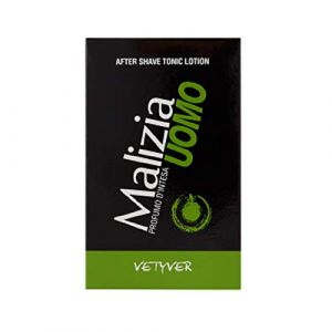 Malizia Uomo Vetyver Lotion Tonique Après-Rasage 100 ml (CorpoeCapelli, neuf)