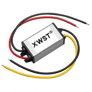XWST Convertisseur CC CC 24V à 12V 1A 12W Module Inverseur Régulateur de Tension Power Buckt, Adaptateur de transformateur de Voiture Étanche (XWST EU, neuf)