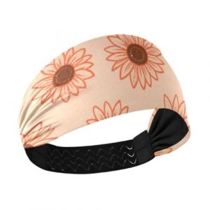 miaozhen Bandeau épais à paillettes rose tournesol antidérapant pour randonnée, cyclisme, tennis, maquillage diadèmes para el cabello (FengLinJu, neuf)
