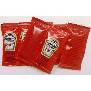 Heinz Tomato Ketchup 50x12g Sachets (Portugal Essentials - FR, neuf)