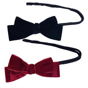 Générique 2 Pièces Coiffe à nœud hair charms hair toppers rallonge de queue de cheval détenteurs de queue de cheval fabricant de chignons pour femmes fabricant de chignon bowknot en tissu (kiLIHK, neuf)
