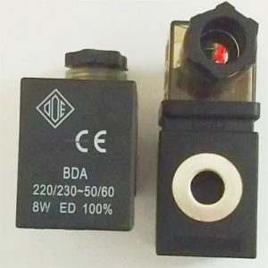 FDYZCIYI Bobine d'électrovanne BDA 220V / 230V 14,5 VA/8W, 1 pièce, Trou inférieur 13, Trou supérieur 10 Haut 39 (Berryhas trlesudea, neuf)