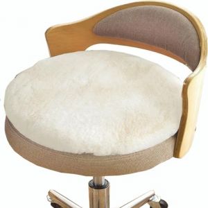 Coussin/Galette de Chaise Ronde 40cm/35cm/30cm/45cm Antid&eacute;rapants Coussin de Si&egrave;ge Rond Exterieur/Int&eacute;rieur Coussin D'assise Rond Jardin, Cuisine, Bureau, Salle &agrave; Manger(H67,Diameter 50cm) (POSTTER SHOP, neuf)