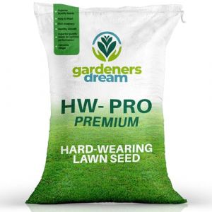 GardenersDream 5KG Semences de Gazon Premium Haute R&eacute;sistance - Graine Gazon &agrave; Croissance Rapide pour Nouvelles Pelouses et R&eacute;paration - Couvre jusqu'&agrave; 300m&sup2; pour Regarnissage (Gardener's Dream Ltd, neuf)