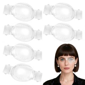 Coque De Protection pour Oeil Cataracte, 6 Pi&egrave;ces Cache Oeil Medical AdulteCache Oeil MedicalCache-Yeux M&eacute;dicaux, Cache-Yeux M&eacute;dicaux pour Adultes pour Oeil, R&eacute;cup&eacute;ration Chirurgicale de Cataracte (ZhiTaoKe, neuf)