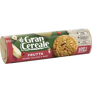 Mulino Bianco Gran Lot de 12 biscuits à fruits et fibres multiples céréales 250 g (ROKI SHOP, neuf)