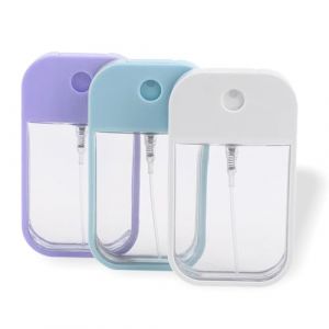 3Pcs Mini Vaporisateur de 45 ml, Flacon Parfum Vide R&eacute;utilisable, Brumisateur Rechargeable &agrave; Fine Brume, pour Parfum, Soins du Corps, Cosm&eacute;tiques (Blanc/Violet/Bleu) (LIN  YAMEIZI UK SHOP, neuf)