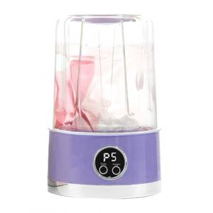 Gobelet de lavage pour le linge - Lavabo portable, porte-poitrine &eacute;lectrique sans fil, sous-v&ecirc;tements, chaussettes, essoreuse pour appartement, h&ocirc;tel, dortoir, maison, camping-car, voyage, chambre (rundli, neuf)