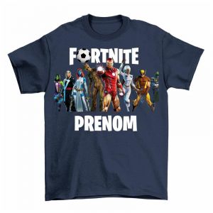 T-Shirt Personnalis&eacute; Marvel Fortnite Kids Texte Pr&eacute;nom T-Shirt Imprim&eacute; Tee Shirt Enfants (T-Personnaliz, neuf)