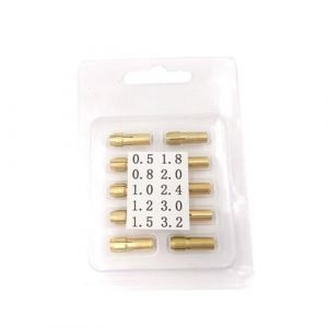 WOONEKY Lot de 20 Pinces de Serrage en Laiton 48 MM pour Outils Rotatifs Mandrins de Per&ccedil;age Multifonctions Compatibles Perceuse &Eacute;lectrique Mini Meuleuse et Bricolage Accessoires de (BBBOJA, neuf)