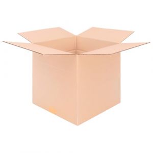 verpacking cartons 30 x 30 x 30 cm à hauteur variable marron KK 40 à simple cannelure – boite postale carton pour les marchandises de taille moyenne (50 pièces) (verpacking, neuf)