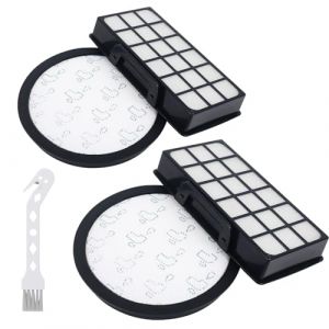 Gudotra Lot de 2 Filtres Remplacement pour Rowenta Silence Force Cyclonic RO7649EA RO7689EA RO7647EA RO7663EA RO7676EA RO7681EA Filtre de Rechange Rowenta Silence Force Accessoire Aspirateur ZR903701 (GuduoEU, neuf)