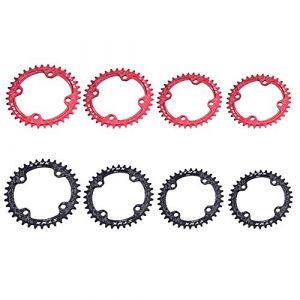 Tbest Plateau VTT 36 Dents 104,Race Face 36T Chain Ring,V&eacute;lo &Eacute;troit Large Forme Unique Plateau De P&eacute;dalier Bcd 104 Mm 32T 34T 36T 38T BMX Route VTT Simple Vilebrequin Cha&icirc;ne De (Youluu-cd, neuf)