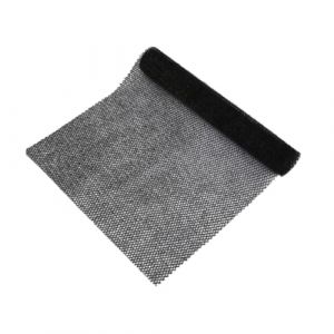 Sharplace Gant de toilette en filet de nylon, doux, exfoliant, maille dense, nettoyage en profondeur, pour hommes et femmes, Noir (RT Technology, neuf)