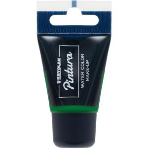Kryolan Pintura Water Color Tube de maquillage, 20 ml, couleur : vert, 15 couleurs, lavable, sans parfum, sans parabène, idéal pour les enfants, les fêtes, le carnaval et Halloween (Kryolan Professional Make-up, neuf)