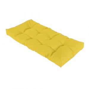 Coussin de Banc Extérieur 1 2 3 ou 4 places, 8cm Coussins de Balancelle Jardin Imperméable Antidérapant Mobilier d'extérieur Coussin d'assise Rectangulaire Pour Terrasse Fenêtre,Jaune,170x60cm (duyonguk, neuf)