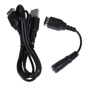 SODIAL Cable De Chargeur Et 3.5Mm Casque écouteur Jack Adaptateur Cordon du Cable pour Gameboy Advance Gba SP (paoendianzi, neuf)
