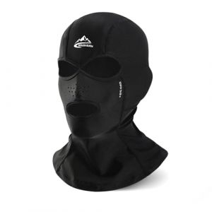 TAGVO Cagoule à Séchage Rapide pour Homme Femme, 2 Trous Multifonction Cagoules avec 2 Trous, Léger et Respirant Masque de Ski Anti-Soleil Moto Masque, Cagoule de Natation et de Surf pour Les Sports (lipsd eu, neuf)