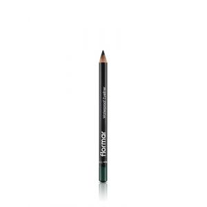 Flormar Eyeliner Waterproof &ndash; crayon eyeliner longue tenue, noire intense, application facile &ndash; kajal yeux waterproof &agrave; la vitamine E &ndash; maquillage yeux pr&eacute;cis & longue tenue, 111 Intensive Jade (Flormar Cosmetics GmbH, neuf)