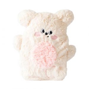 Siyecioa Bouillote Peluche Chauffante, Bouillotte Eau Chaude, Cute Bouillotte Bebe, Soulager la Douleur, Rester au Chaud, Meilleurs Cadeaux pour et Hiver, M&egrave;re, Fille, Petite Amie (Ours 450ml) (FRANCE HUIHAO, neuf)
