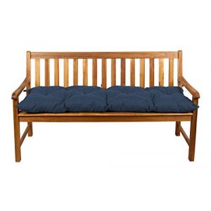 gutekissen Coussins pour Banc, Coussins pour balançoire de Jardin, siège LS (140x40, Bleu foncé) (FavreShop, neuf)