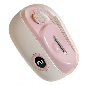 Coupe-Ongles Électrique,Coupe-Ongles Rechargeable par USB - Coupe-Ongles Silencieux 3 Vitesses avec Lampe LED et Récupérateur de Résidus pour Personnes Âgées (Knowlife, neuf)