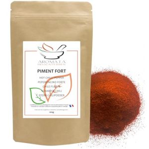 AROMATA &ndash; Piment Fort en poudre &ndash; 100 gr / 100 % Naturelle &ndash; Origine Asie (BOUTIQUE AROMATA, neuf)
