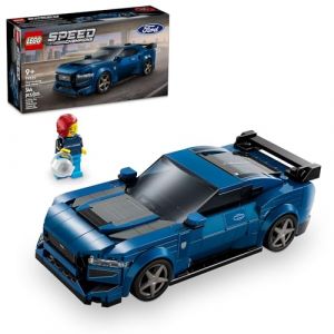 Lego Speed Champions Ford Mustang Dark Horse 76920 Voiture de Sport Jouet Ford Mustang &agrave; Construire pour Enfants, Ensemble de Maquette de Voiture Bleue (Toynova, neuf)