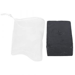 Savon Noir Biologique 120g, Savon au Charbon de Bambou, Savon Noir Naturel, Soin du Visage pour le Corps, Huile et Points Noirs (yuyte, neuf)