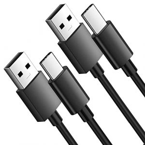 Câble USB Type-C [2Pcs,1M],Câble USB C à charge et transmission rapides(connecteur 10mm) pour Blackview BV7100 BL8800 Pro BV7200 BV9200 BV8800 BV5200 Pro BL6000 Pro BL5000 BV6600E Smartphones durcis (ACAGET FR, neuf)