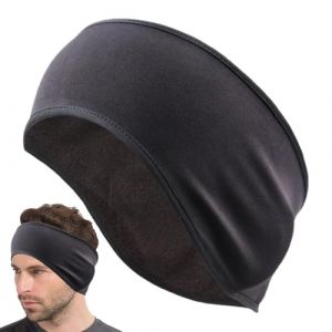 Bandeaux chauds pour femmes, bandeau cache-oreilles pour femmes - Cache-oreilles en polaire douce pour femmes - Bandeau anti-humidité, équipement de course extensible, bandeau par temps froid pour (linglay, neuf)