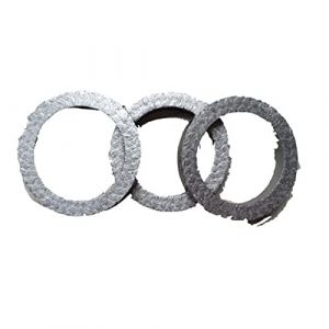 Jonoisax La Garniture De Compression À Garniture Tressée en Graphite Flexible Est Utilisée pour Le Presse-Étoupe De La Pompe, La Tige De Vanne Ou La Garniture Mécanique,6X6*1000mm (ZhePin Flagship Store, neuf)