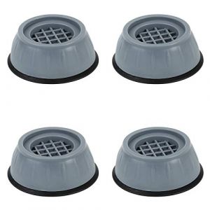 4 Pi&egrave;ces Coussin de Pieds de Machine &agrave; Laver, Coussin de Pieds de Laveuse Anti-vibrations,Coussin de Pied en Caoutchouc Antid&eacute;rapant pour S&egrave;che-linge, Lave-vaisselle, R&eacute;duire le Bruit (yangjangshishunpengmaoyiyouxiangongxi, neuf)