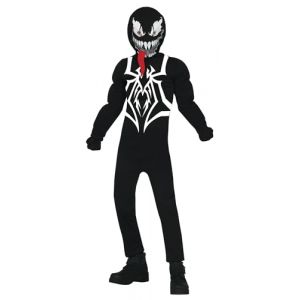 FIESTAS GUIRCA D&eacute;guisement de super-h&eacute;ros extraterrestre m&eacute;chant - D&eacute;guisement d'Halloween pour enfant 5-6 ans (MEGAFIESTA, neuf)