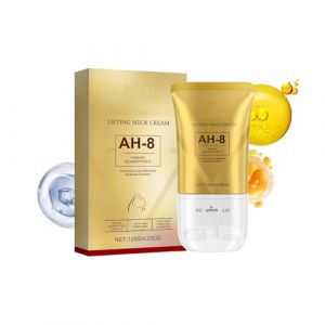 AH-8 Cr&egrave;me de Redressement du Cou - Cr&egrave;me Anti Rides Femme, Serrer et Soulever la Peau Fl&eacute;chissante, R&eacute;duire les Rides et les Lignes Fines, Cibler le Double Menton (#1) (Yuexin Era, neuf)