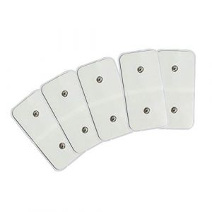 Total ABS Lot de 5 électrodes autoadhésives de Rechange universelles pour Ceinture d’électrostimulation (Vu à la Tv, neuf)