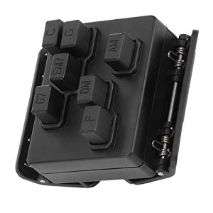 Entra&icirc;neur d'accords Guitare ukul&eacute;l&eacute; Bouton Outil de Jeu Auxiliaire Clipon Pi&egrave;ces d'instruments &agrave; Cordes Accessoires Professionnels &agrave; Utiliser (Entatial, neuf)