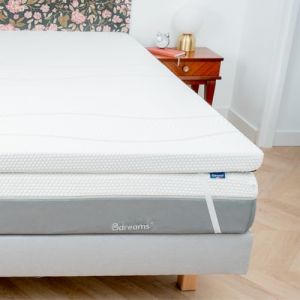RESTBULLE Surmatelas Ferme 70x190cm - Mousse Haute Résilience - Epaisseur de 7cm - Qualité Premium - Marque Française (70_x_190_cm) (BDREAMS, neuf)
