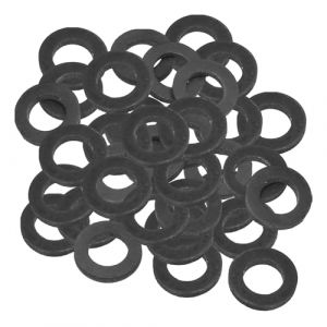 PATIKIL Rondelle Plate En Caoutchouc M14, Lot De 40, Diamètre Intérieur 14mm, Diamètre Extérieur 24mm, Épaisseur 3mm, Joint D'étanchéité Pour Robinet, Tuyau, Raccord, Boulon, Noir (PATIKIL UK, neuf)