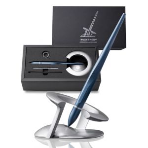 novium Hoverpen Interstellar: le stylo qui lévite, Neptune Blue - Design Futuriste et Premium inspiré de l'espace, Stylo à bille de Luxe avec Recharges Schmidt, Idée Cadeau & Décoration de Bureau (Novium Design, neuf)