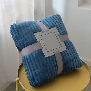 ENEN Couette en Microfibre Couverture Polaire Plaid Couvre-lit Polaire Doux pour Canap&eacute; lit Fauteuil pour Adultes et Enfants,Libre Masque Yeux (120x200cm,Bleu Ciel) (EnEn, neuf)