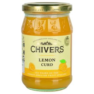 Chivers Lemon Curd Lot de 6 confitures anglaises authentiques pour les amateurs de citrons sucrés Idéal pour le petit déjeuner 320 g (Good4 you, neuf)