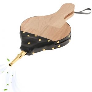G&eacute;n&eacute;rique Soufflet de chemin&eacute;e - Outils de chemin&eacute;e &agrave; soufflet &agrave; bois, Souffleur d'air &agrave; bois | Accessoire de pour Barbecue de Camping, avec sangle de suspension, buse moul&eacute;e pour ext&eacute;rieure, (balier, neuf)
