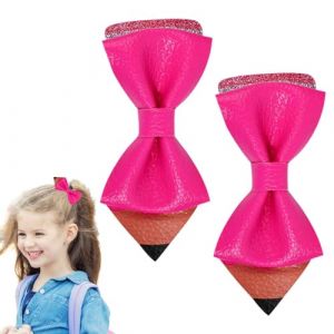 Pinces à cheveux amusantes – Pinces à cheveux pour queue de cheval, pinces à cheveux uniques, pinces à forte tenue, accessoires de cheveux pour l'école pour la première journée d'école (Lichangjie, neuf)