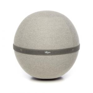 Bloon Si&egrave;ge Ballon Bureau Ergonomique Premium 55 cm | D&eacute;perlant, Anti Mal de Dos, Anti-d&eacute;rapant, Anti-t&acirc;ches & Ultra-r&eacute;sistant | Fait &agrave; la Main au Portugal | Couleur Gris Clair (BloonParis, neuf)