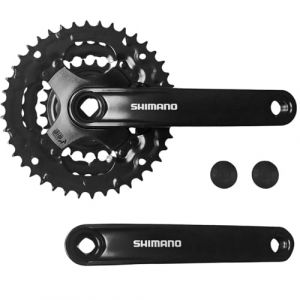 Shimano Tourney FC-TY301 P&eacute;dalier de v&eacute;lo carr&eacute; 42-34-24 dents pour 3 x 6/7/8 vitesses 170 mm (vonderpalette, neuf)
