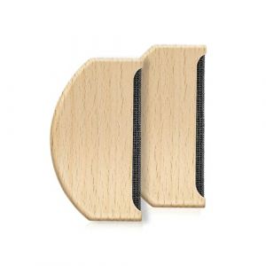 2 Peigne en cachemire,Peigne anti-bouloches,peigne &agrave; peluches,Peigne pulls en laine,brosse &agrave; laine Outil de nettoyage pour l'entretien des v&ecirc;tements et autres tissus,v&ecirc;tements,matelas (HALINESION, neuf)
