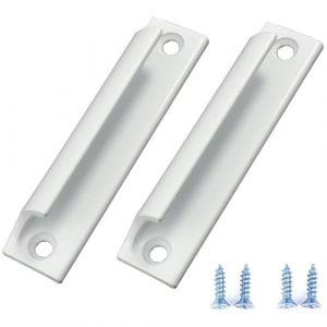 Lot de 2 Poignée Profil, Poignee de Meuble, Cuisine Entraxe 76mm Acier Inoxydable Poignée Meuble Cuisine, Poignée Meuble de Tiroir, pour La Cuisine, La Salle de Bain, Le Salon, l'Hôtel (Yuelaidian, neuf)