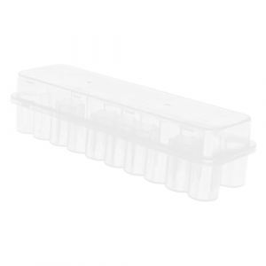 Luxshiny 24pièces Boîte De Rangement Translucide Pour Tubes à Essai Organisateur De Vials Plastique Pour Congélateur Avec Compartiments Pour Flacons De Pratique Et Pour Et Voyage (Honali, neuf)